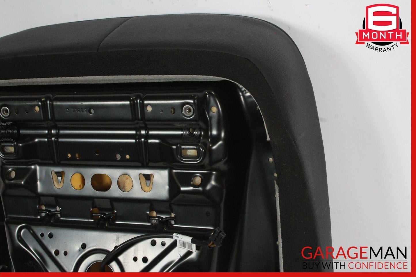 07-12 Mercedes X164 GL450 Front Right Passenger Lower Bottom Seat Cushion Black