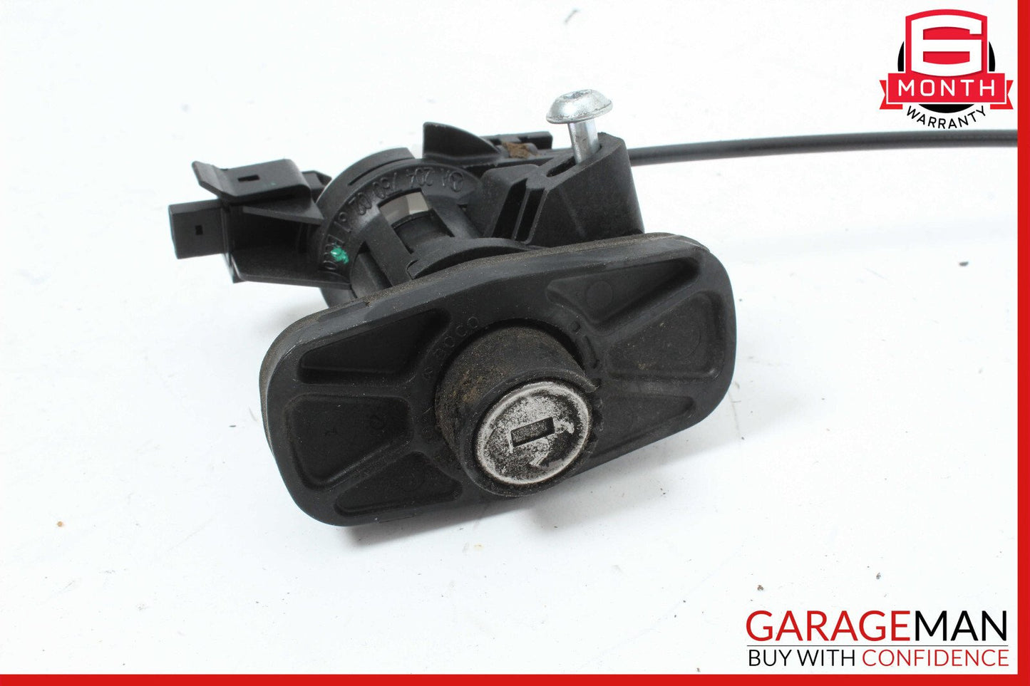 08-17 Mercedes W204 C300 Trunk Lid Latch Lock Actuator w/ Cylinder Mechanism OEM