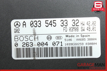 00-06 Mercedes W220 S55 AMG CL500 Parktronic Parking Park Assist Control Module