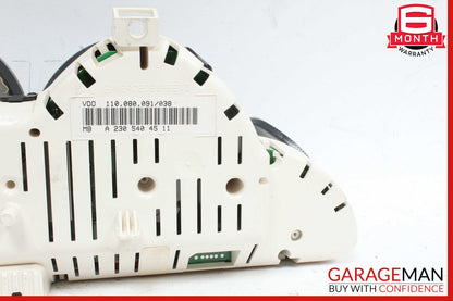 03-08 Mercedes R230 SL500 SL550 SL600 Instrument Cluster Speedometer OEM