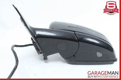 10-13 Mercedes W221 S550 S63 AMG Front Left Side Mirror Door Rear View Black OEM