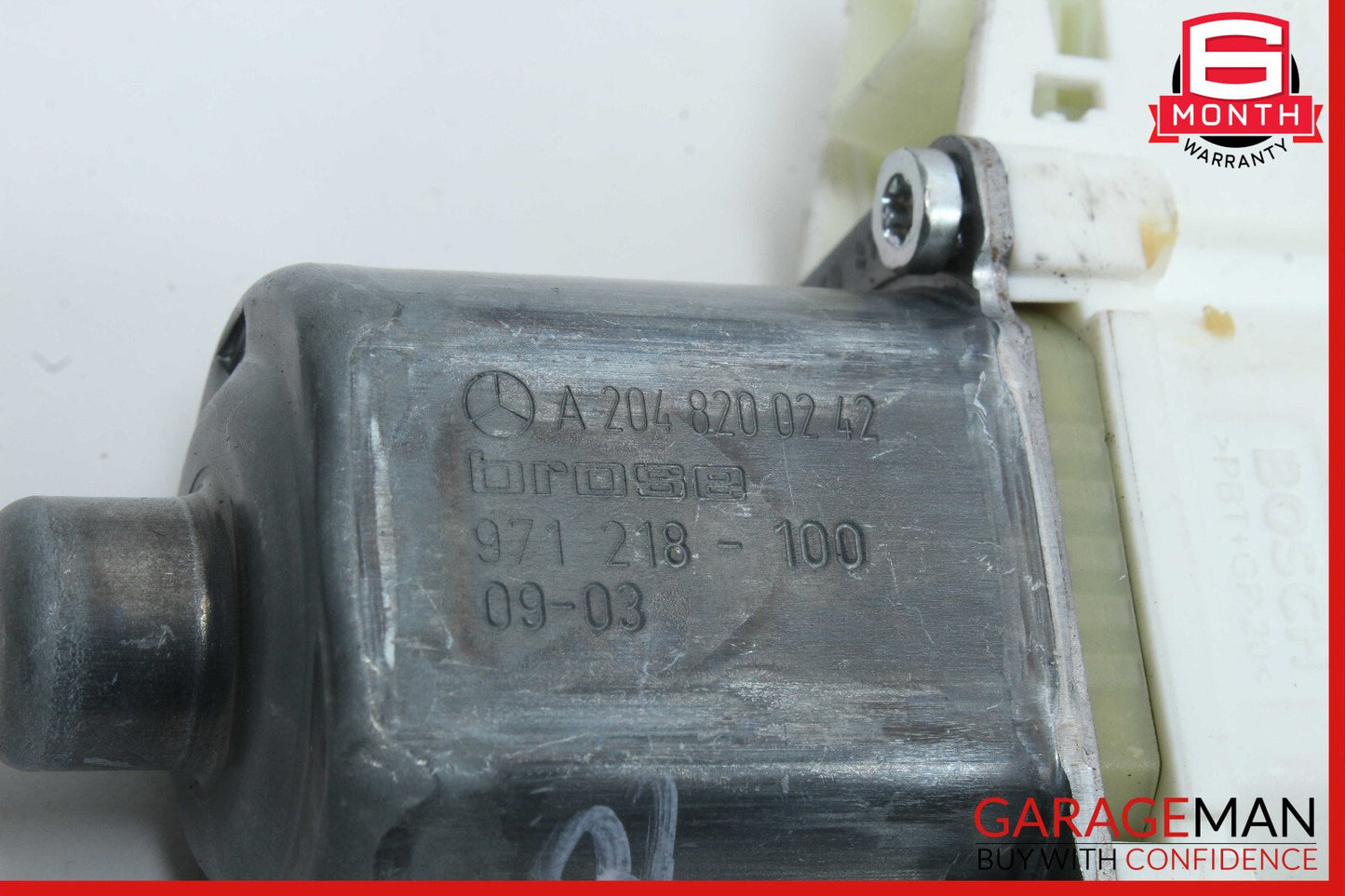 08-15 Mercedes X204 GLK350 Front Right Door Window Regulator Motor OEM