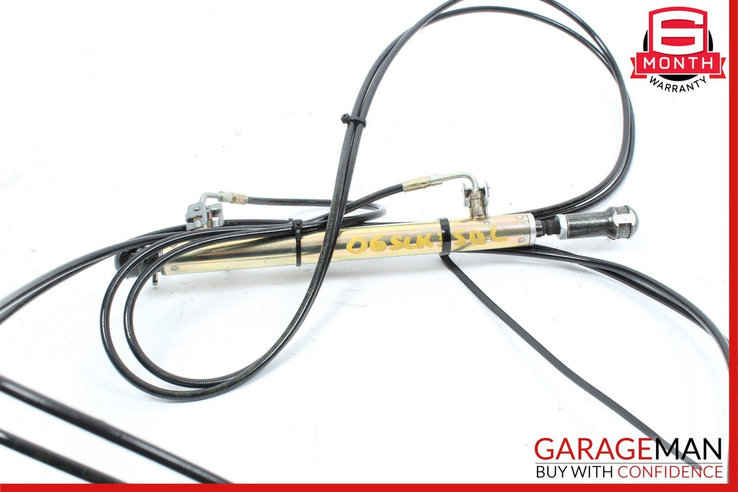 05-11 Mercedes R171 SLK350 Rear Left Convertible Roof Top Trunk Lid Cylinder