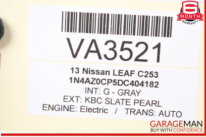 13-17 Nissan Leaf Theft Keyless Key Less Entry and Locking Module OEM