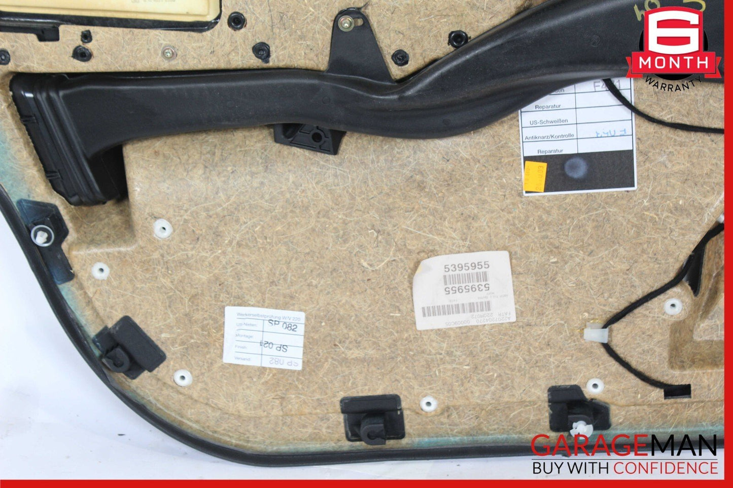 03-06 Mercedes W220 S500 S65 AMG Front Right Side Interior Door Panel Assembly