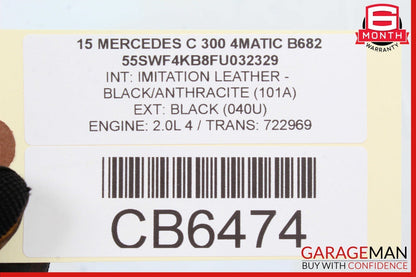 15-20 Mercedes W205 C300 C63 AMG Gas Throttle Accelerator Pedal