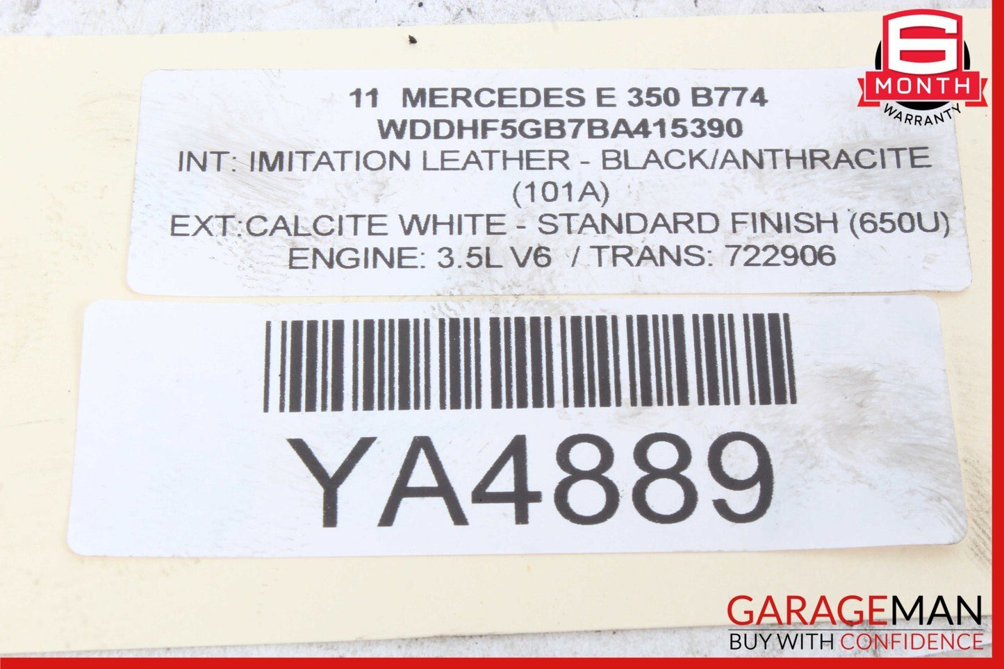 05-12 Mercedes W212 E350 SLK350 SL550 C300 Lower Oil Pan 2720100128 OEM