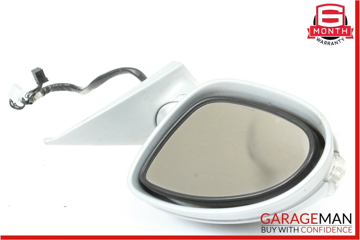 06-08 Mercedes W219 CLS500 Front Left Side Mirror Door Rear View Silver OEM