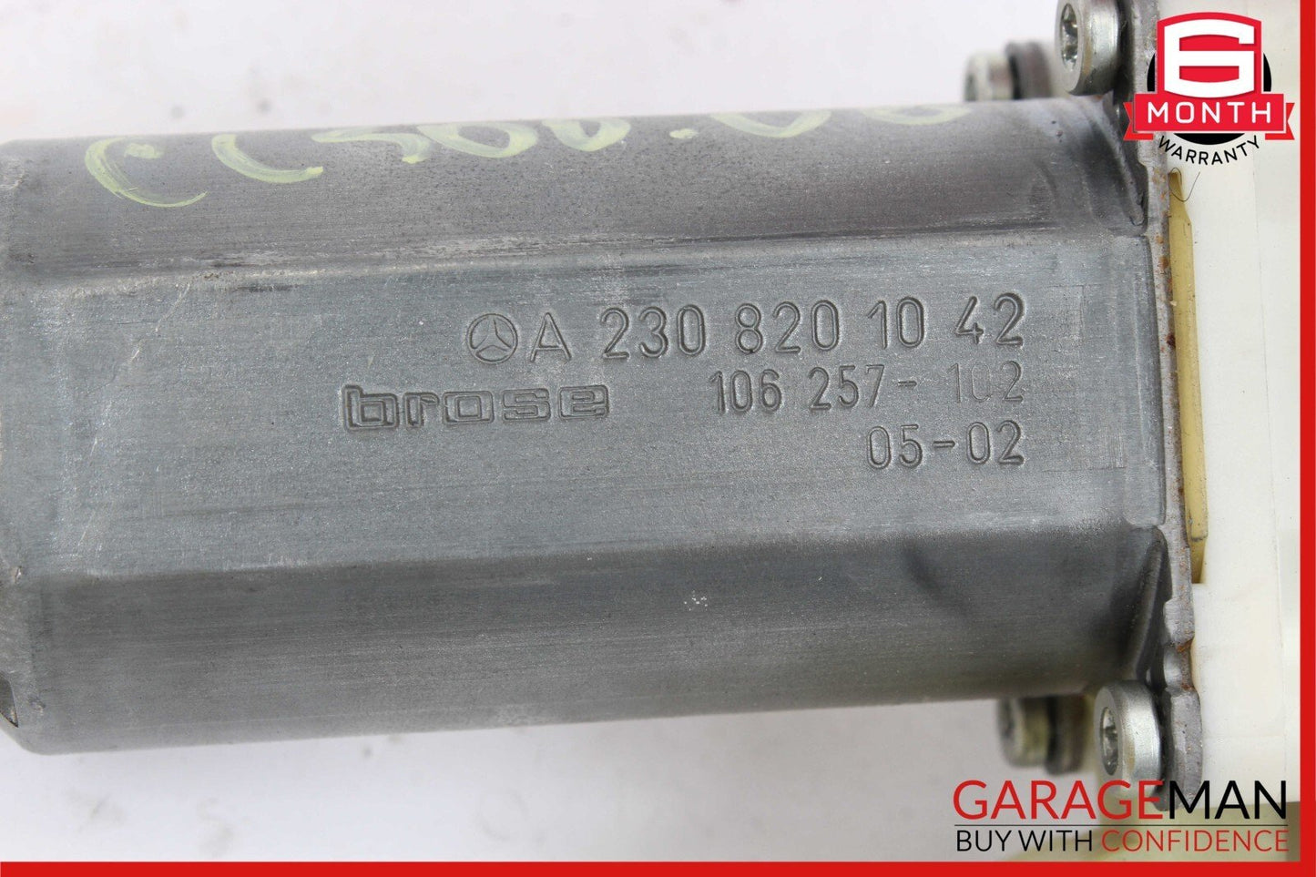 Mercedes W215 CL500 SL500 Front Right Side Door Window Regulator Motor OEM