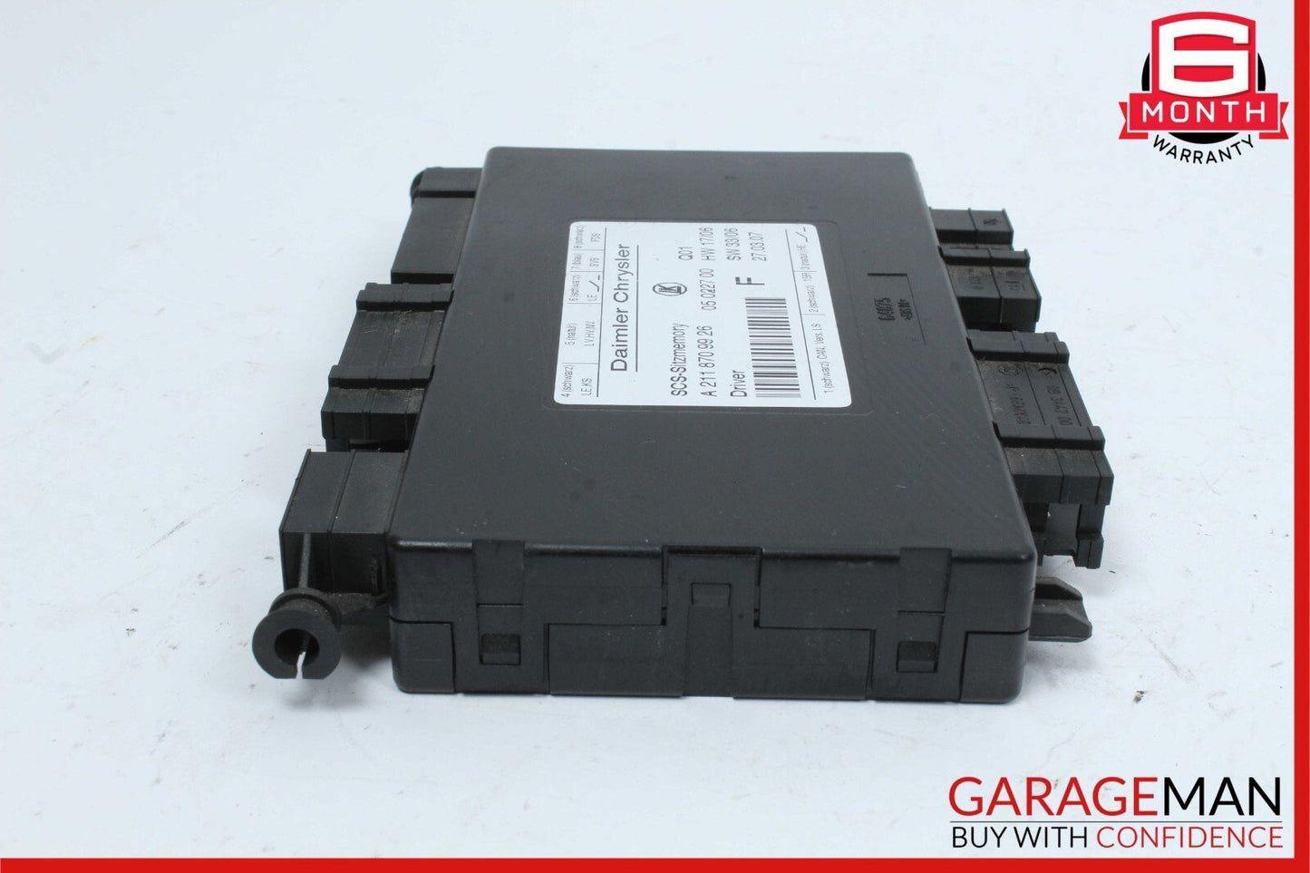 03-12 Mercedes ML500 GL350 E350 SLK350 Front Left Side Seat Control Module Unit