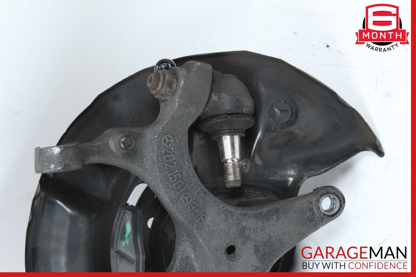 01-04 Mercedes R170 SLK230 Front Left Spindle Knuckle Brake Rotor Caliper Assy