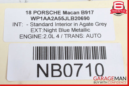 15-24 Porsche Macan Turbo 95B Rear Left Driver Side Knuckle Spindle OEM