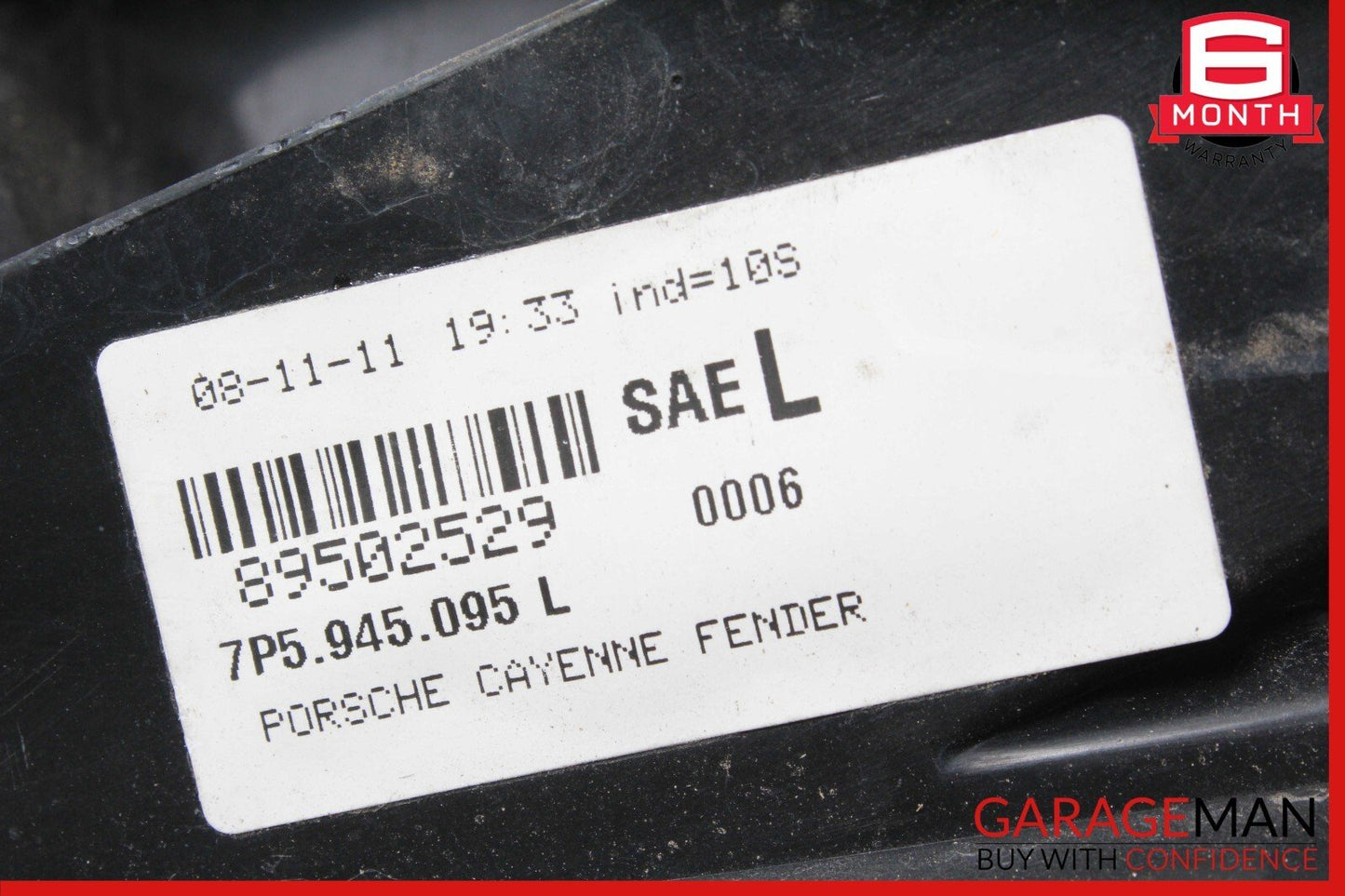 11-14 Porsche Cayenne 958 S Rear Left Side Outer Taillight Tail Light Lamp OEM