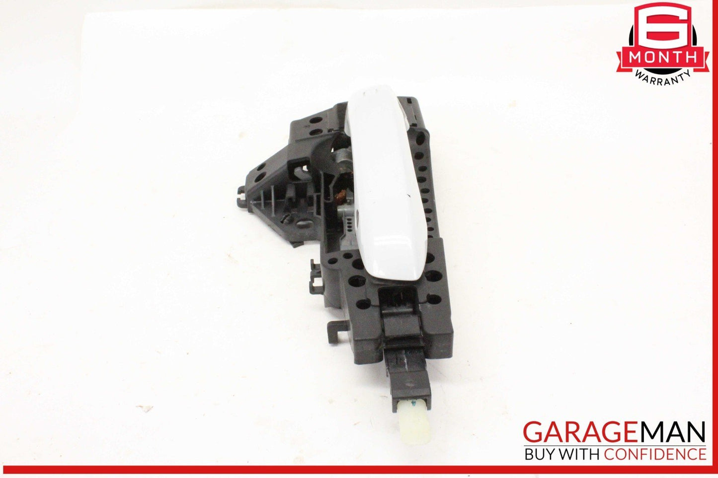 17-24 Audi Q7 Right Passenger Side Exterior Door Handle White 4M0837886A OEM