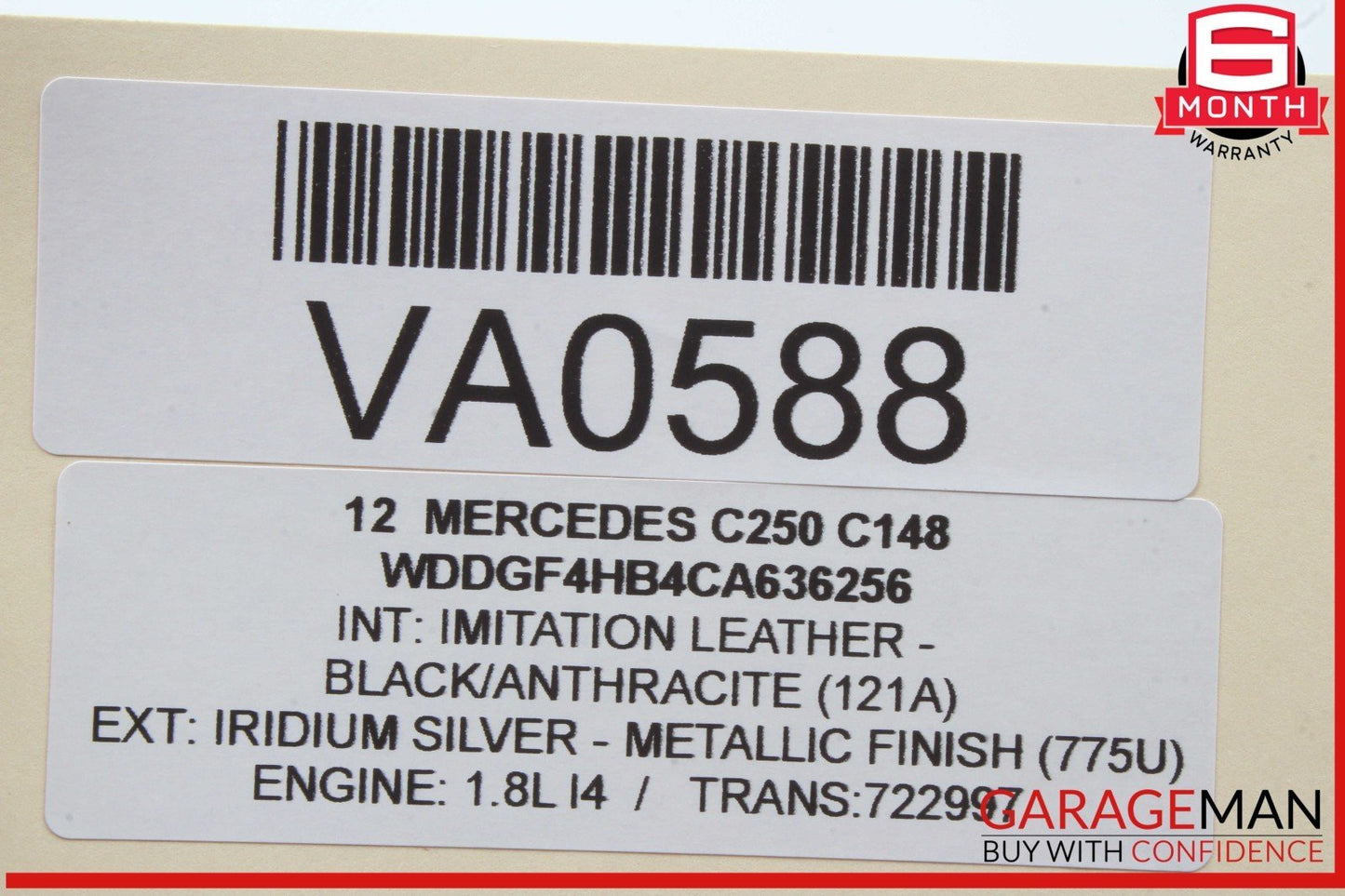 08-18 Mercedes W204 C250 E350 E550 Front Left Side Door Control Module Unit OEM