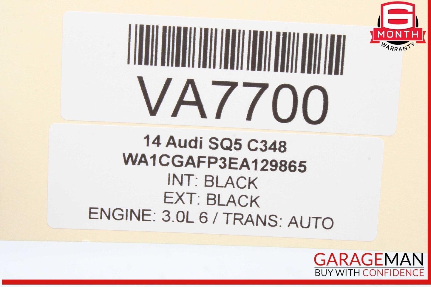 14-16 Audi SQ5 A5 Q5 ECM Network Gateway Control Module Unit 8R0907468P OEM