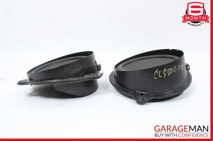 06-11 Mercedes W219 CLS500 Right & Left Side Door Sound Audio Speakers Set of 2