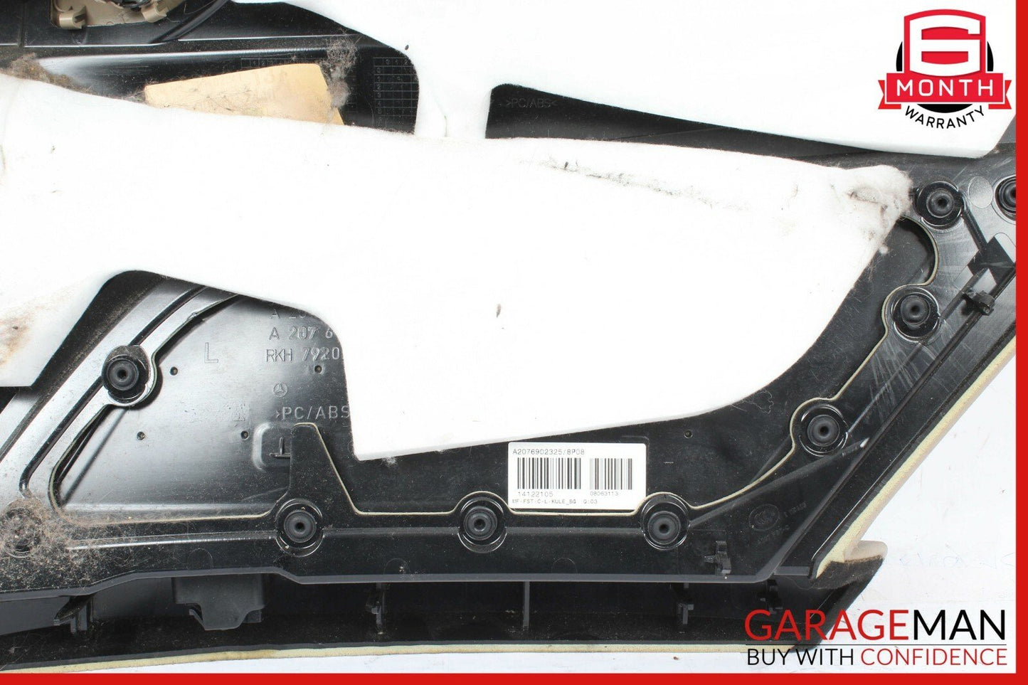 10-13 Mercedes W207 E350 Coupe Rear Left Side Interior Quarter Door Trim Cover