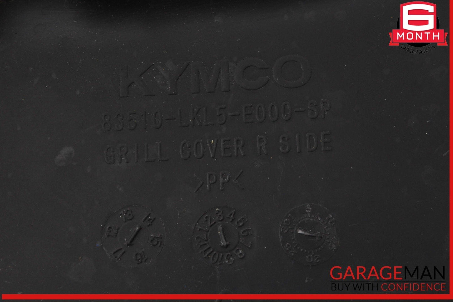 KYMCO Scooter Right Side Headlight Head Light Lamp Grille Cover Trim Assembly