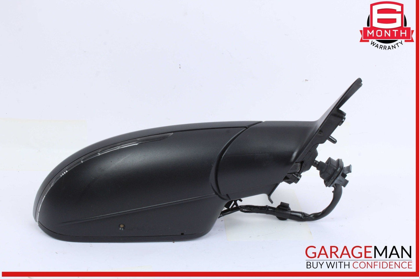 12-18 Audi A6 Front Right Passenger Side Door Rear View Mirror Black 4G1857410BB