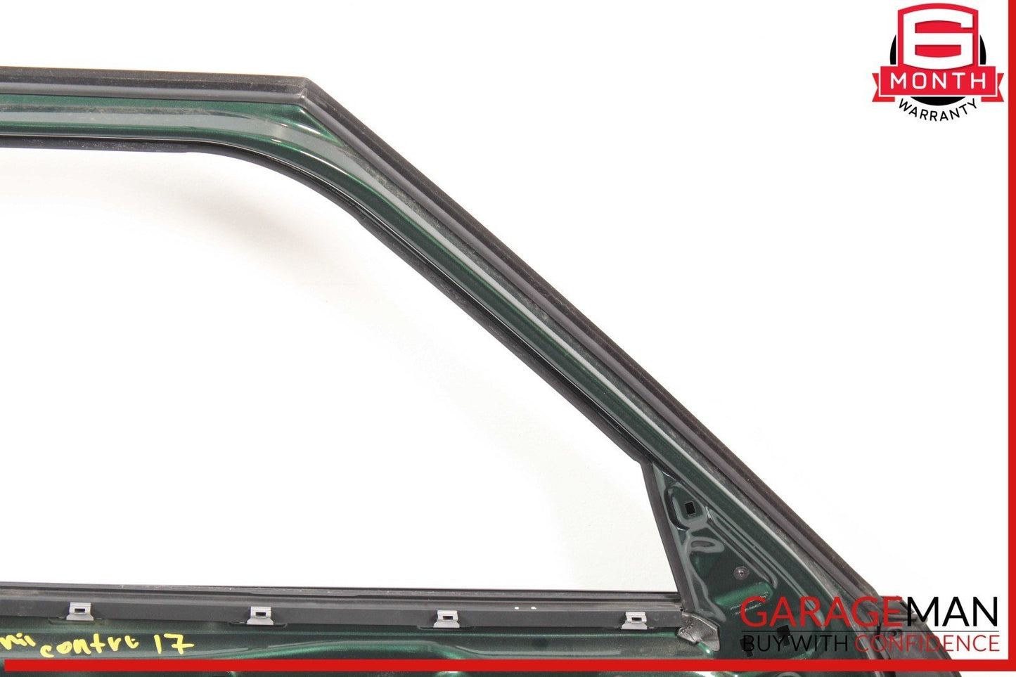 17-24 Mini Cooper Countryman Front Left Driver Side Door Shell Panel Green OEM