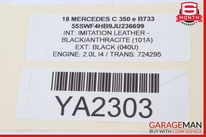 15-20 Mercedes W205 C350e C300 Front Left Side Upper Transverse Control Arm OEM