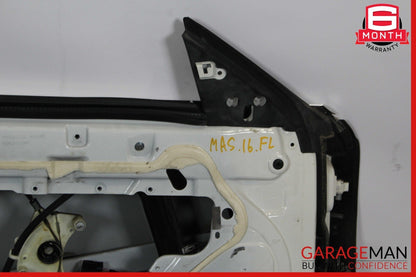 14-17 Maserati Ghibli M157 Front Left Side Exterior Door Shell Panel White