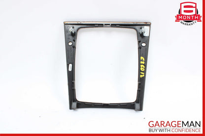 08-15 Mercedes W204 C250 C300 C350 Center Console Shift Shifter Bezel Trim Wood