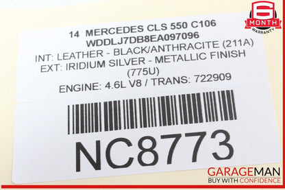 08-17 Mercedes W218 CLS550 Rear Right or Rear Left Side Upper Control Arm OEM