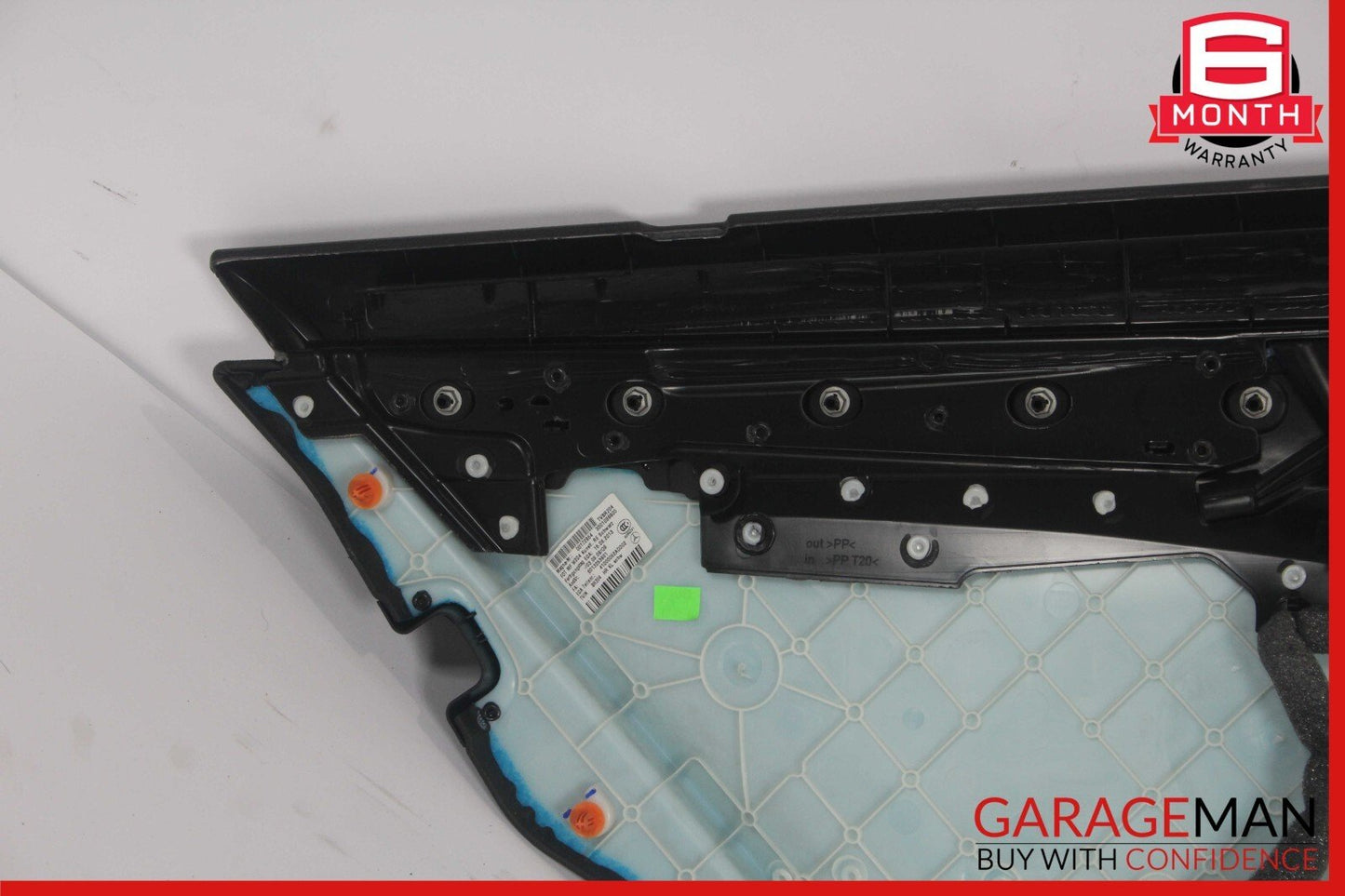 08-14 Mercedes W204 C300 Rear Right Side Interior Door Trim Panel Cover Black