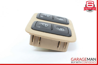 07-12 Mercedes X164 GL450 Rear 3rd Row Seat Folding Power Switch Button Brown