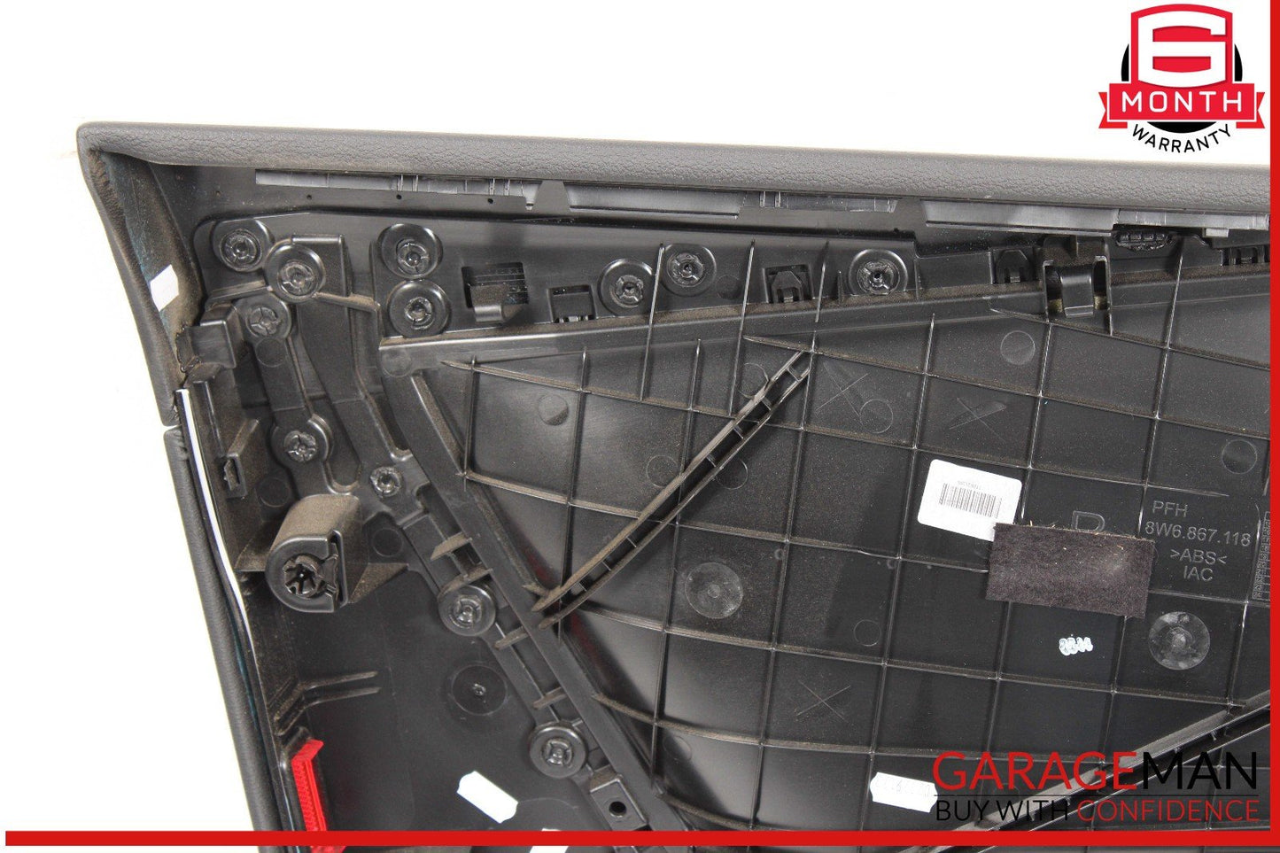 18-24 Audi S5 A5 RS5 Front Right Side Interior Door Panel Leather / Suede OEM