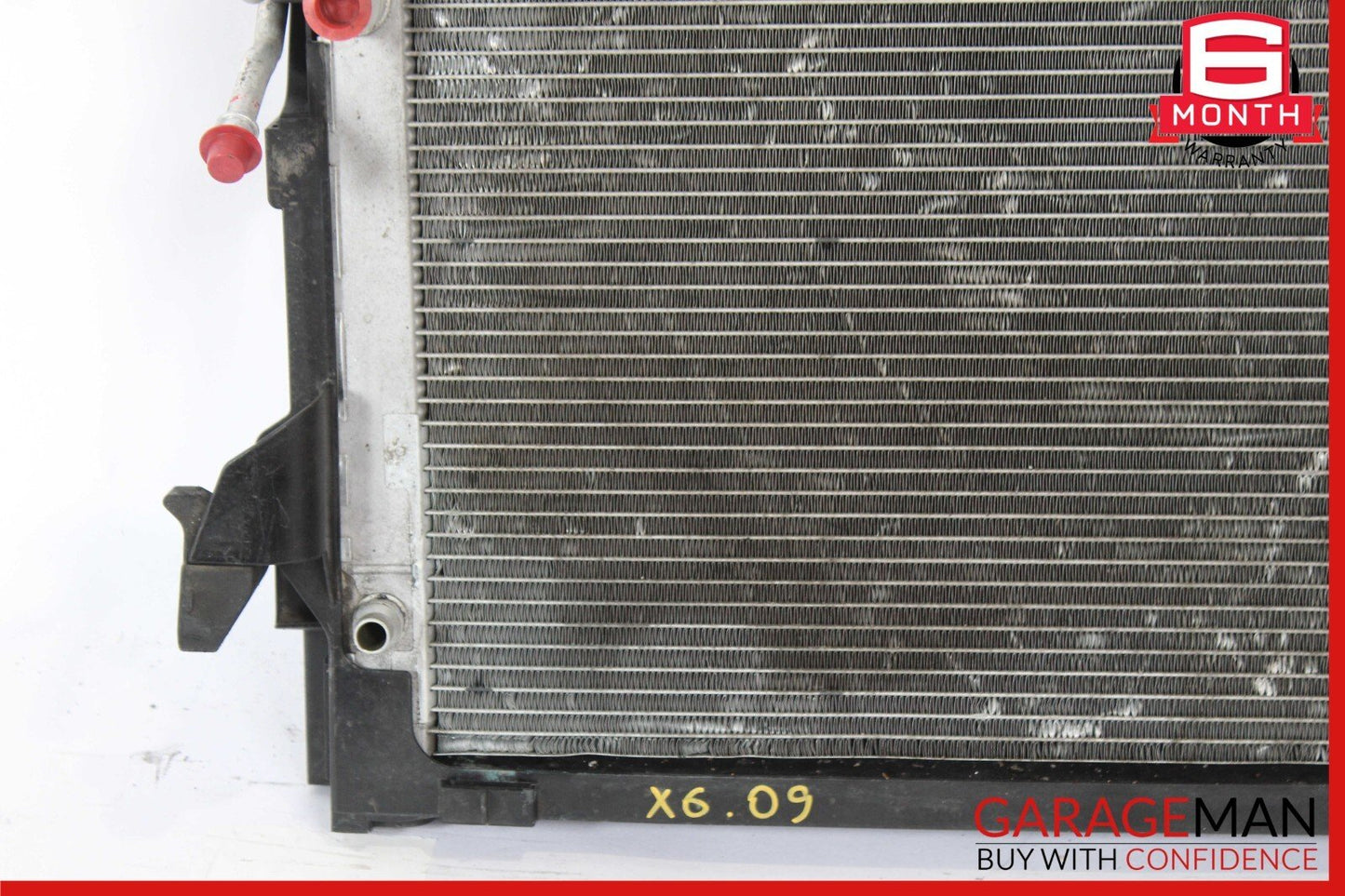 08-14 BMW X6 MAIN ENGINE COOLING RADIATOR ASSEMBLY OEM