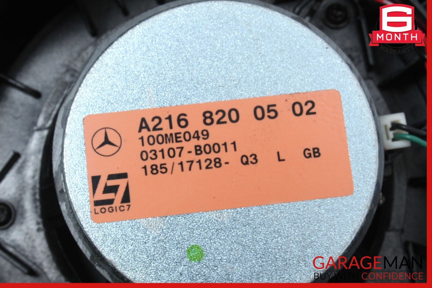 07-13 Mercedes W216 CL550 Rear Left & Right Side Door Tweeter Speaker Set OEM