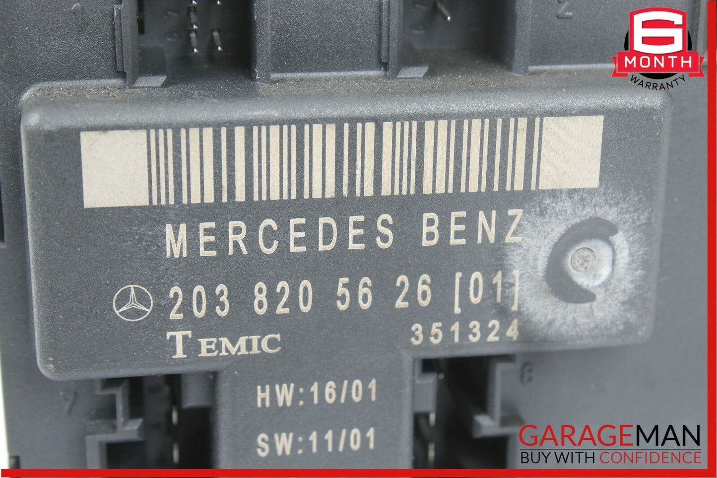 01-07 Mercedes W203 C240 C320 Front Right Passenger Side Door Control Module OEM