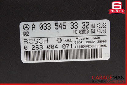 03-06 Mercedes W220 S600 S500 Park Parktronic Parking Control Module Unit OEM