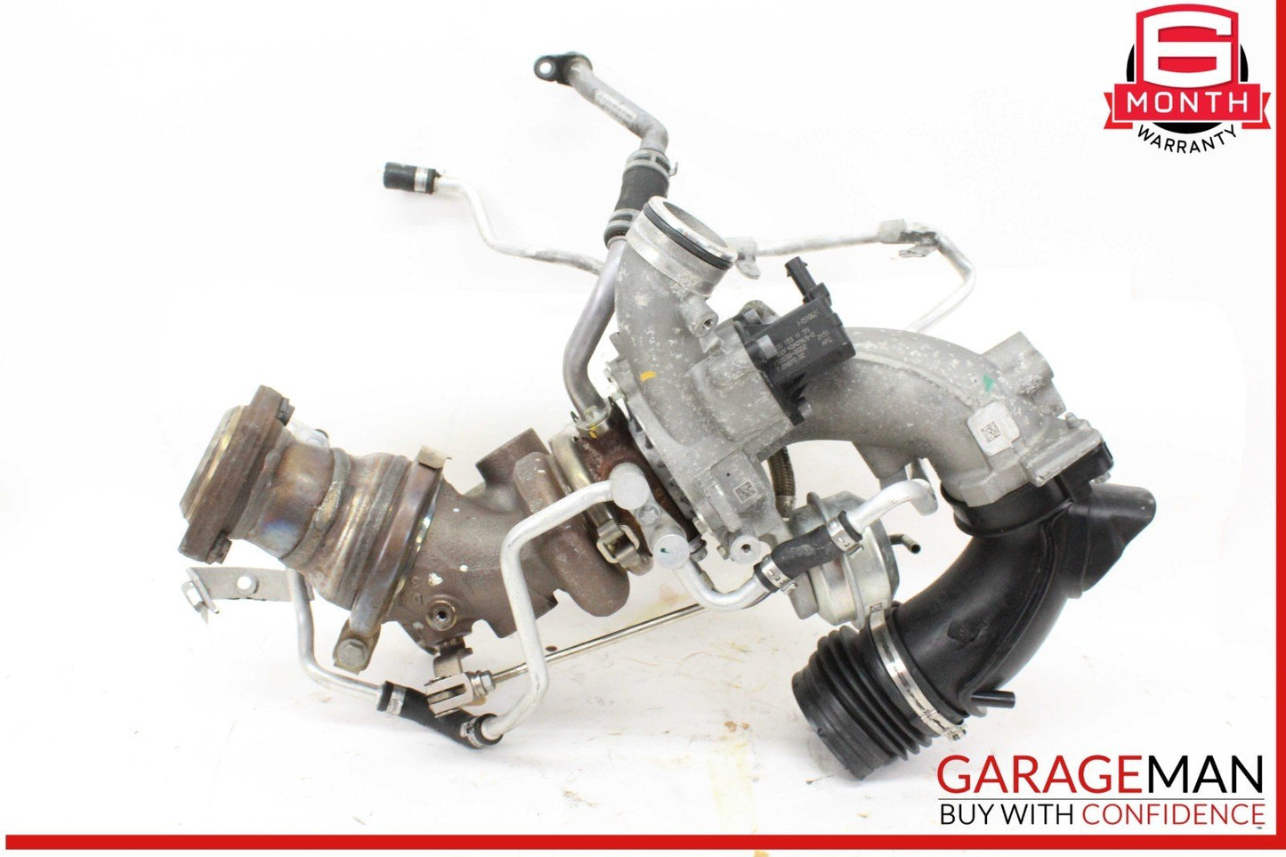 Mercedes W212 E400 CLS400 M276 Left Turbocharger Turbo Charger Manifold OEM