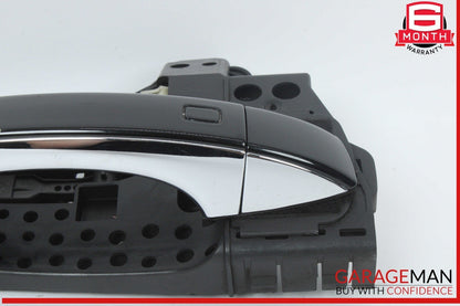 12-18 Audi A7 A6 Right Passenger Side Exterior Door Handle Black 4H0837886 OEM