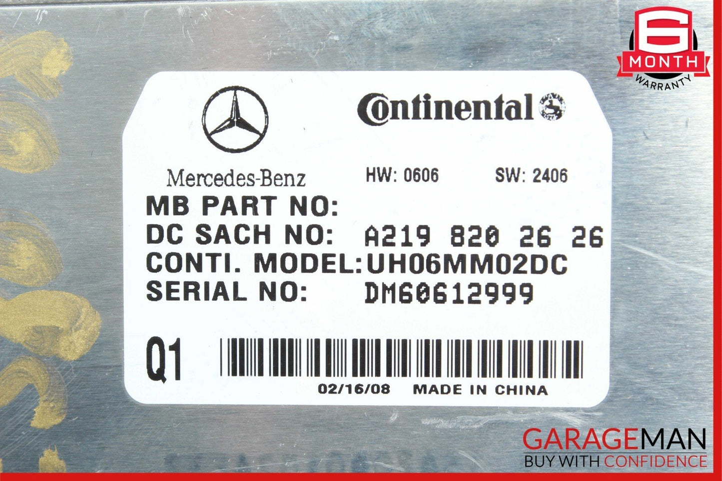 06-12 Mercedes E350 SL550 GL350 CLS550 Communication Control Module Unit