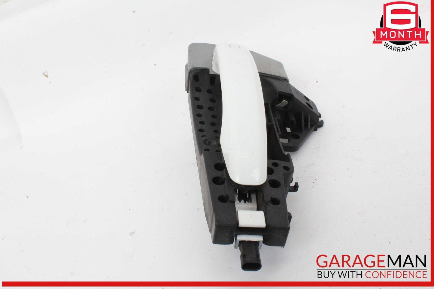 08-18 Audi S4 Q5 A4 A5 Front Left Driver Side Exterior Door Handle White OEM