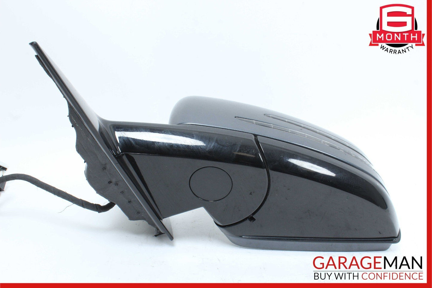 10-17 Mercedes W207 E400 Front Left Side Mirror Door Rear View Cavansite Blue