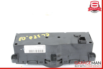 07-12 Mercedes X164 GL450 Rear Center Console A/C Climate Control Module OEM