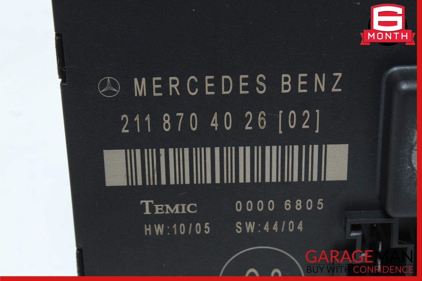 03-09 Mercedes W211 E320 E350 E63 AMG Rear Left Side Door Controller Module Unit