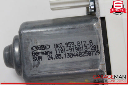 12-18 Audi A6 S6 SQ5 Rear Right Passenger Side Window Regulator Motor 8K0959812A