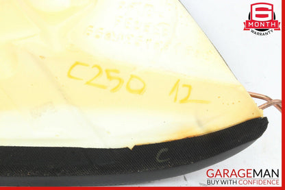 12-14 Mercedes W204 C250 Coupe Rear Left Seat Bolster Cushion Pad Cover Black