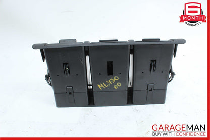 98-05 Mercedes W163 ML430 ML500 Dashboard Center A/C AC Air Vent Trim Black OEM