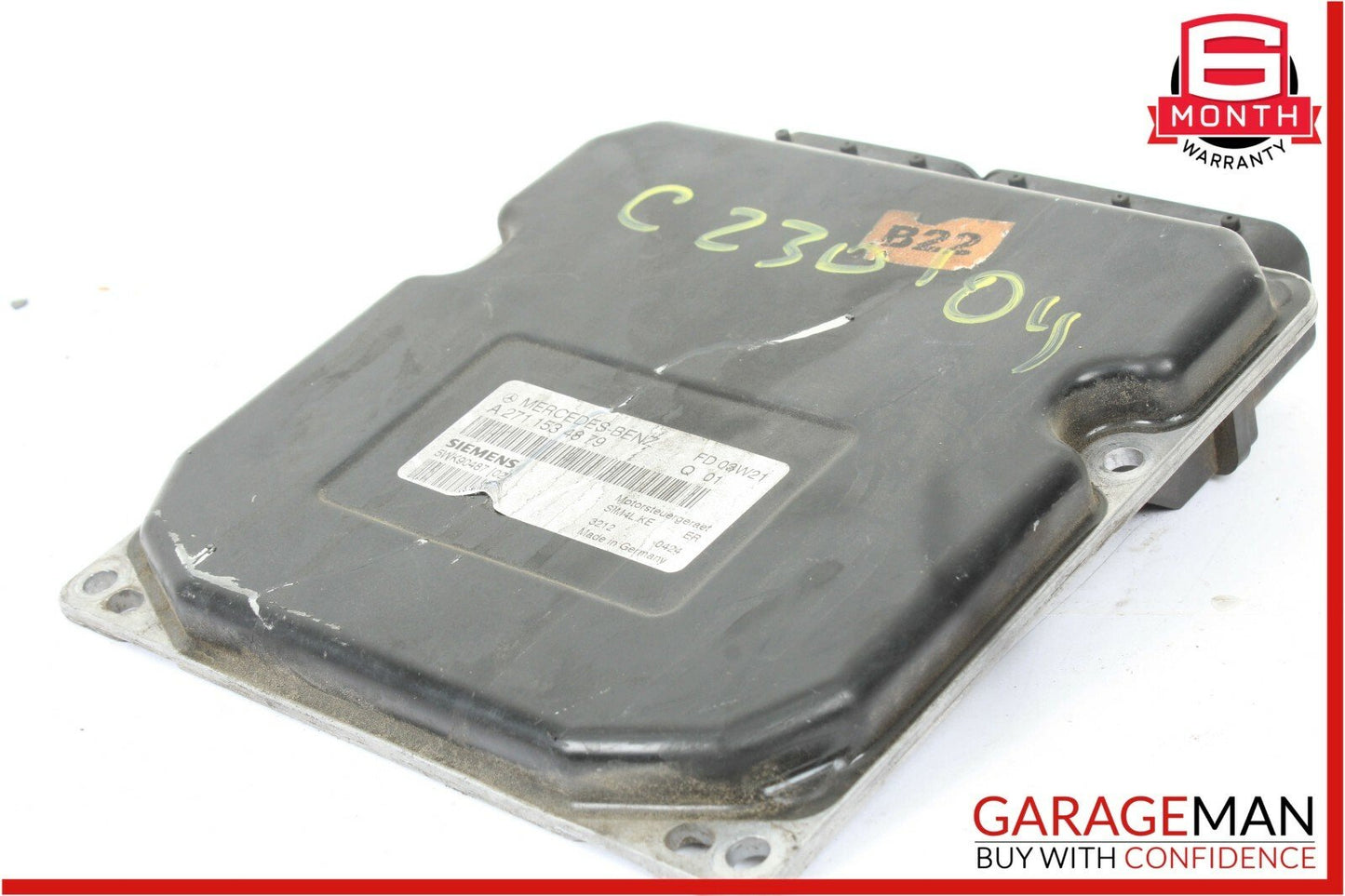 03-05 Mercedes W203 C230 ECU ECM Engine Control Module Unit 2711534879 OEM