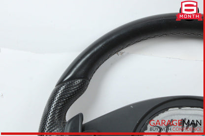 17-19 Mercedes W213 E300 Sport Steering Wheel Black 0004607103 OEM