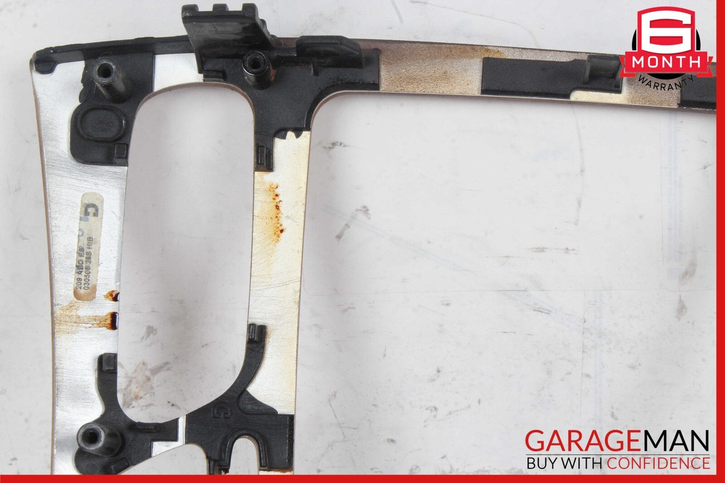 03-04 Mercedes W209 CLK500 CLK55 AMG Center Console Trim Bezel Cover Wood