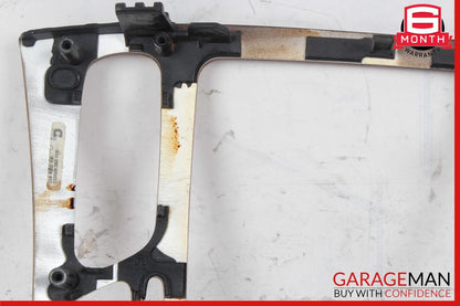 03-04 Mercedes W209 CLK500 CLK55 AMG Center Console Trim Bezel Cover Wood